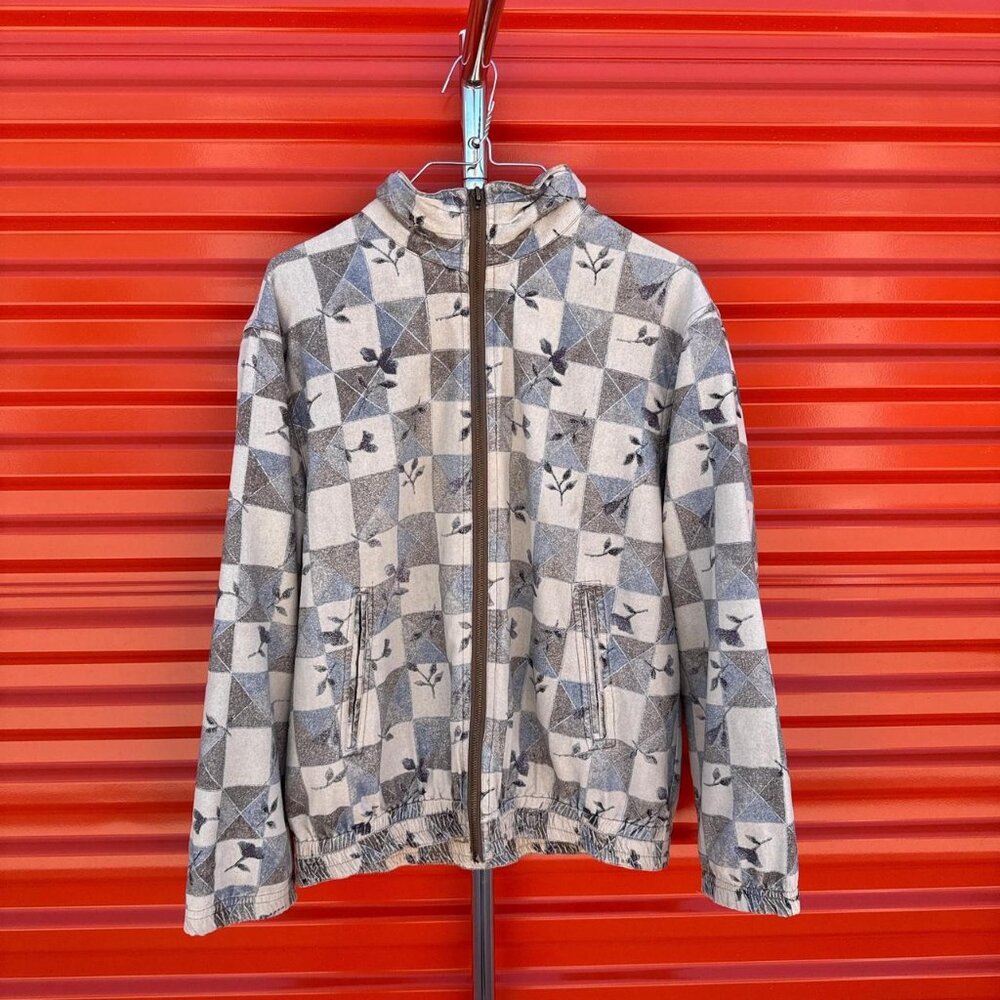 Vintage tapestry style jacket men's small 90s